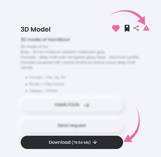 I can’t download the model