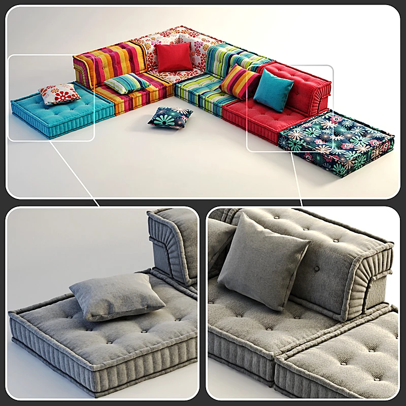 Modular Sofa Mah Jong Missoni Home by Roche Bobois