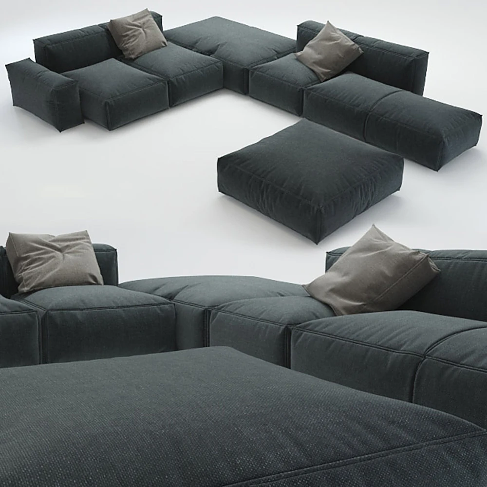 Modular Sofa Peanut B Composizione 6 by Bonaldo