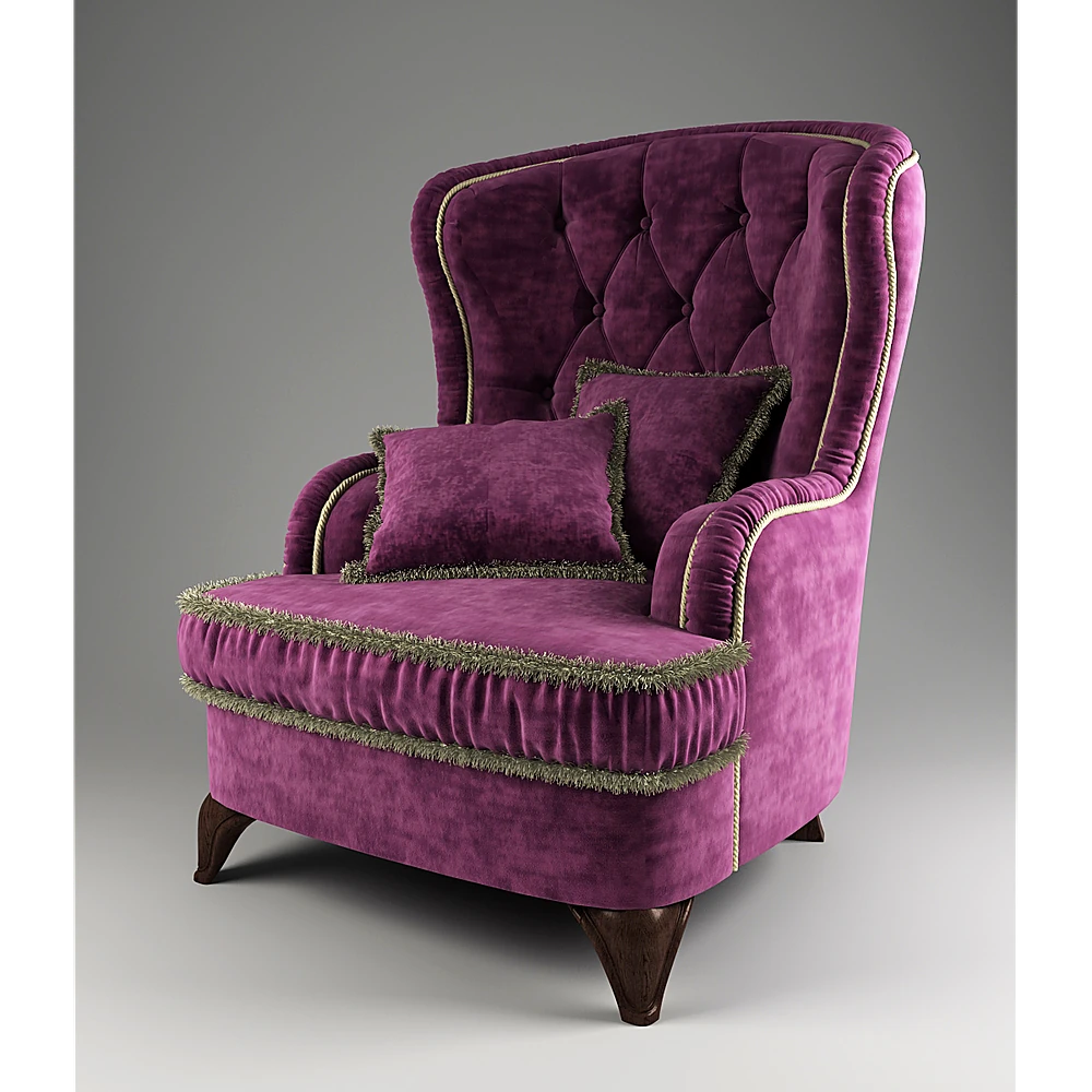Armchair Louis by Ekmi