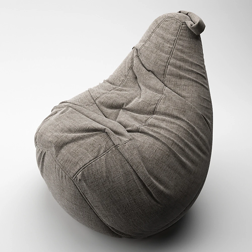 Modern Fabric Bean Bag Armchair
