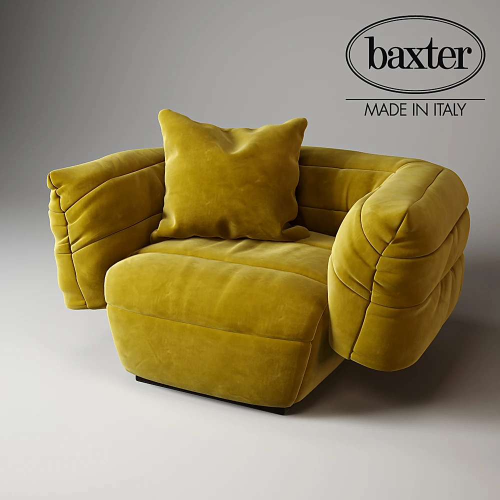 Armchair TACTILE by Baxter