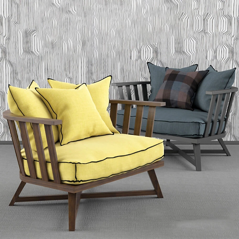 Armchair GRAY 07 by Gervasoni