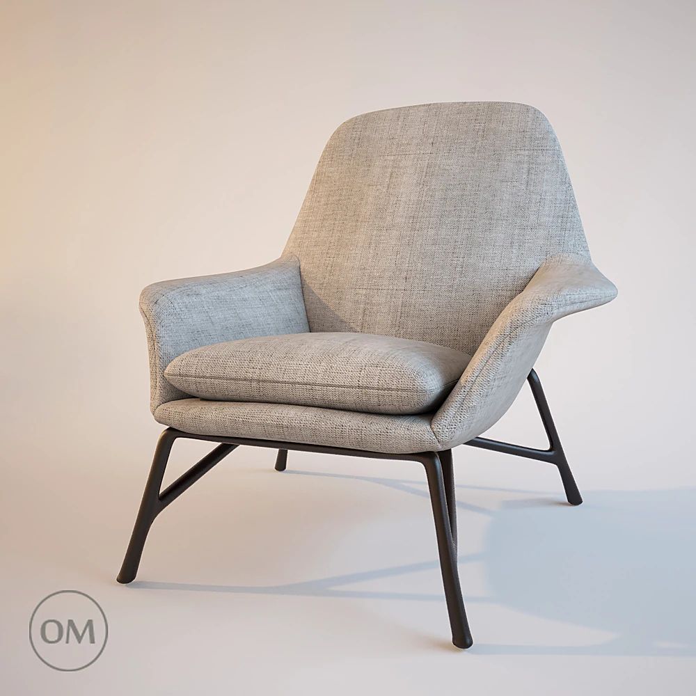Armchair PRINCE by Minotti