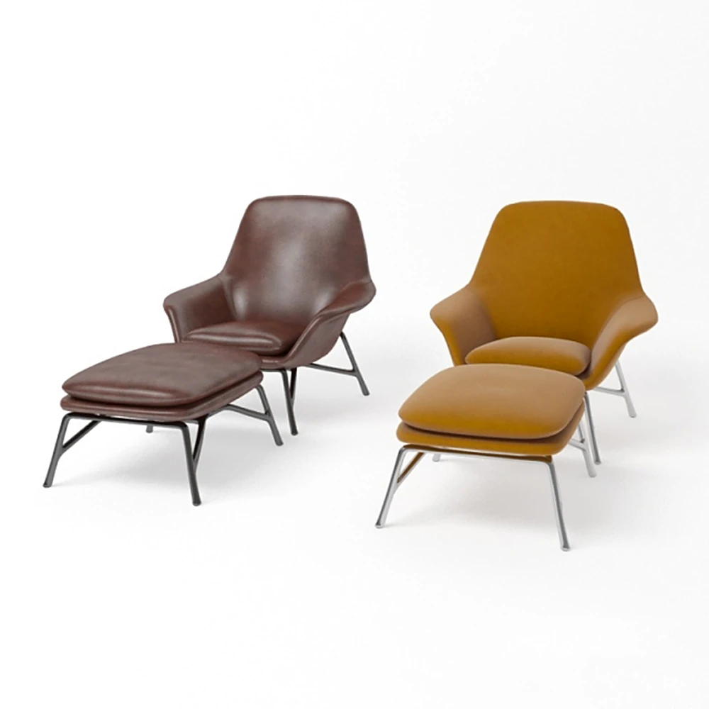 Armchair Prince and Stand Chair by Minotti