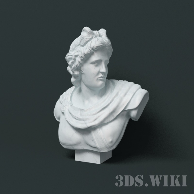 Sculpture of Apollo - download 3d model | 3ds.wiki
