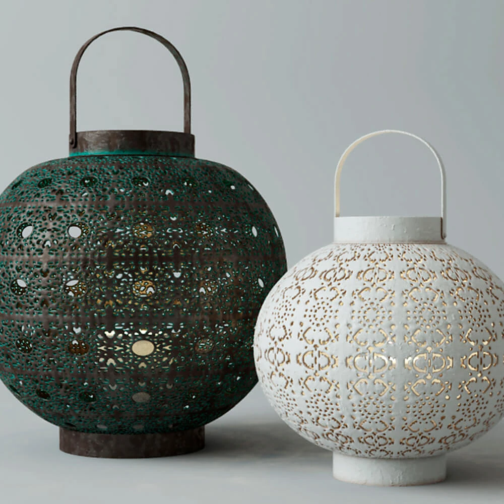 Decorative set / Table lamp 1