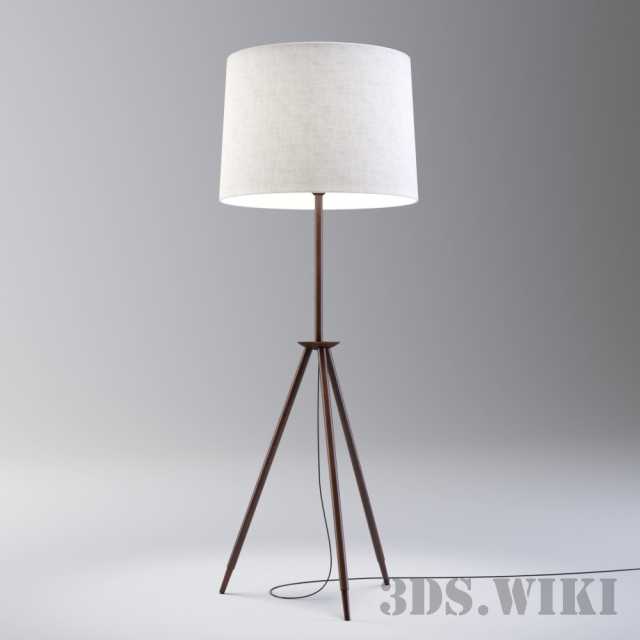Floor lamp Jonathan Adler Ventana - download 3d model | 3ds.wiki