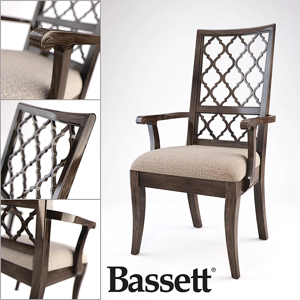 Armchair Emporium Open Fret by Bassett