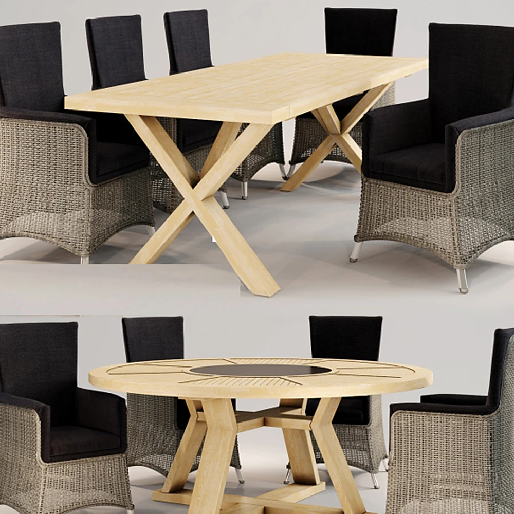 Outdoor Dining Set Garden by Brafab