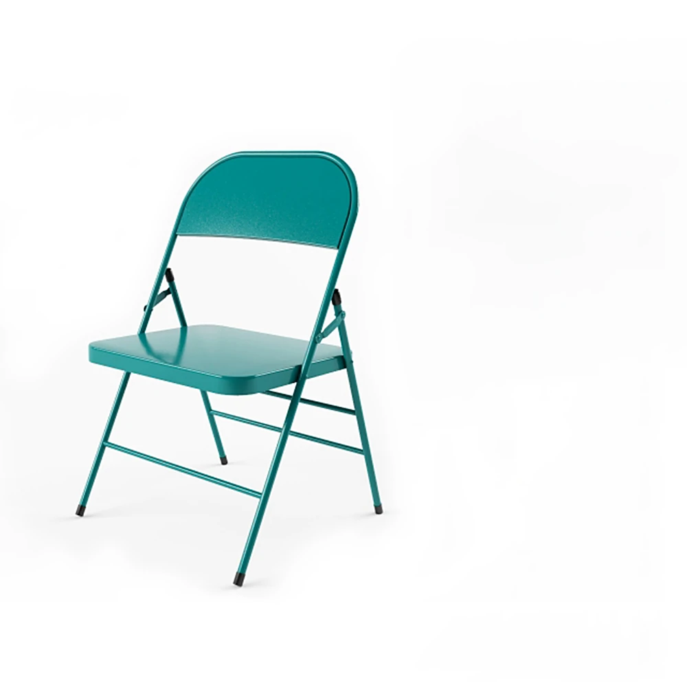 Green Metal Folding Chair