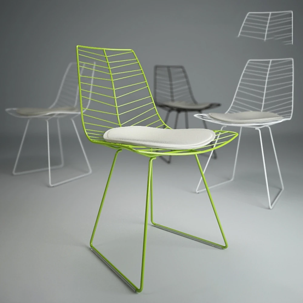 Chair Leaf Sled by Lievore