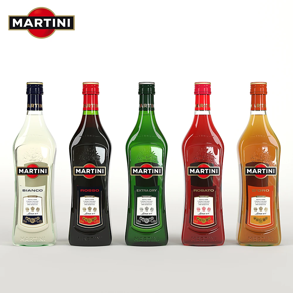 Vermouth Bottle Set FAMILY collection by Martini