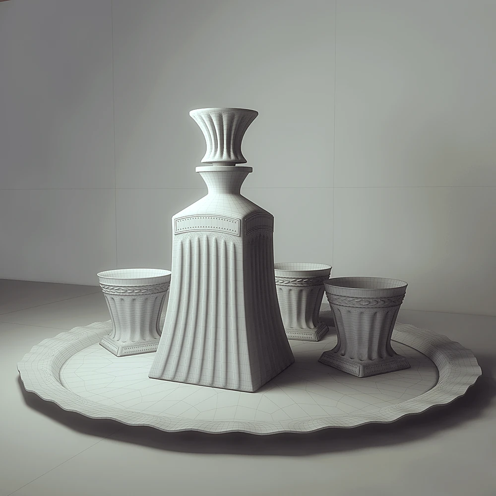 Whiskey set CR1859 by Linea Argenti (2)