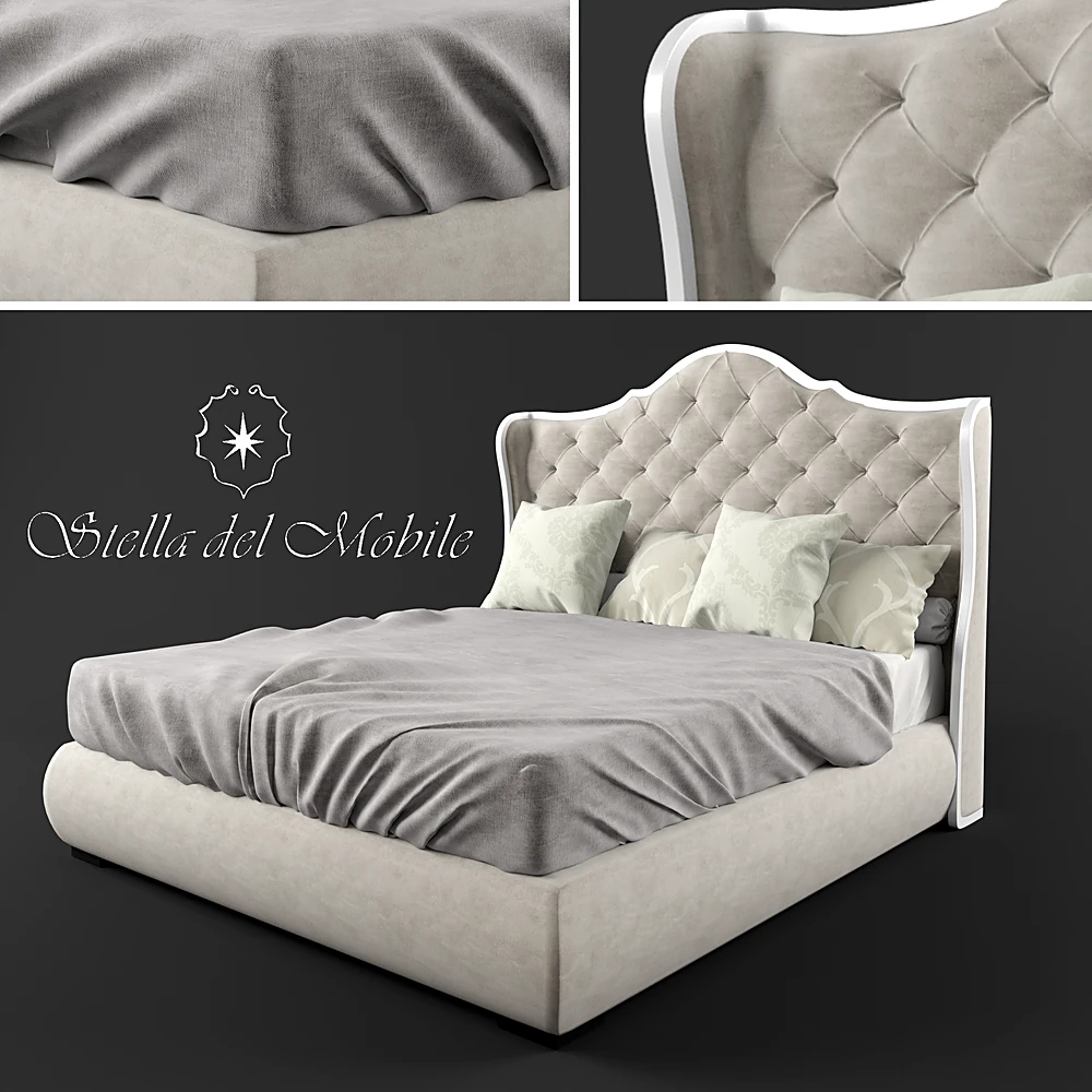 Bed CO.271 by Stella del Mobile