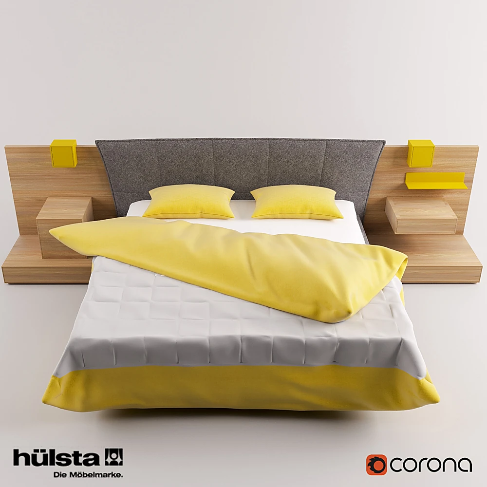 Bed LUNIS by Hulsta