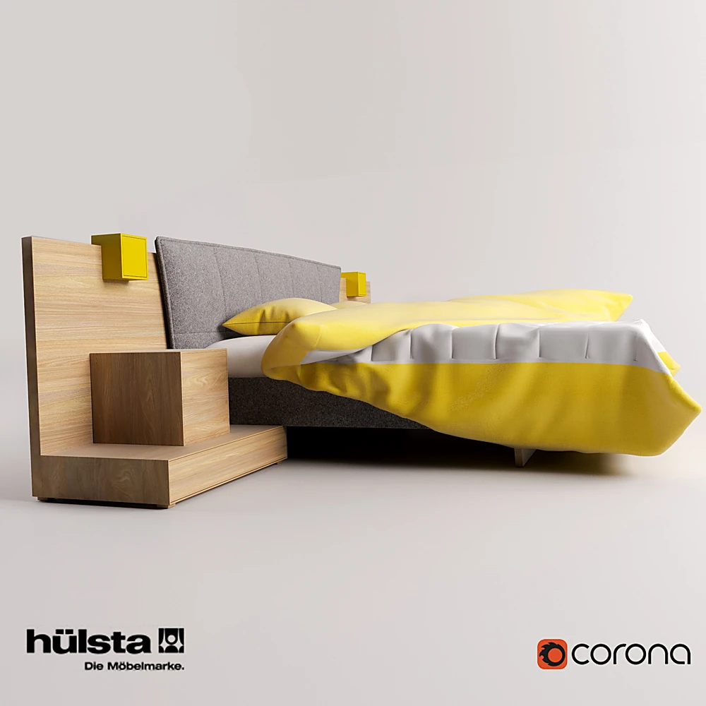 Bed LUNIS by Hulsta (2)