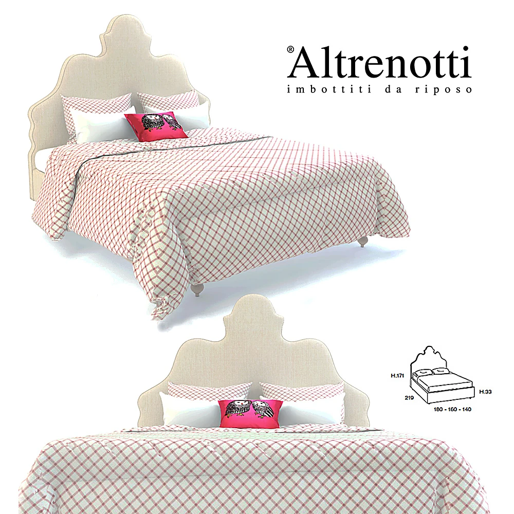 Bed King Arthur by Altrenotti