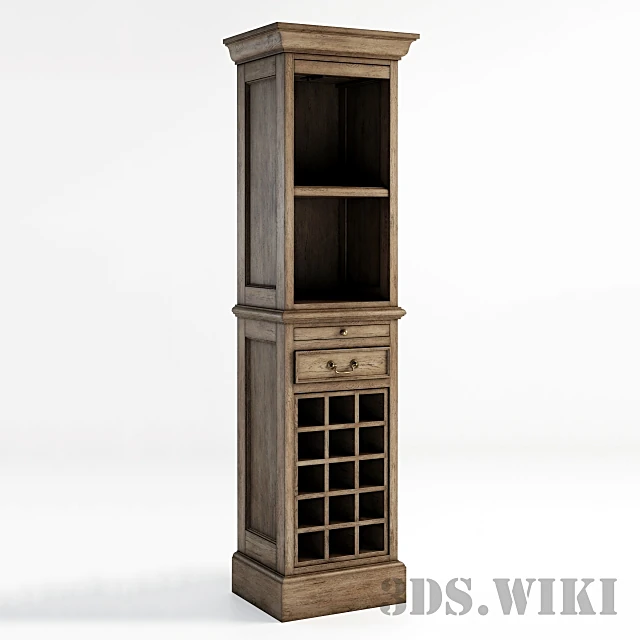 Wine display cabinet Old Wine Cabinet by Gramercy home