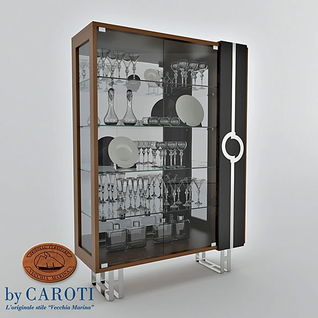Display Cabinet serving by Caroti