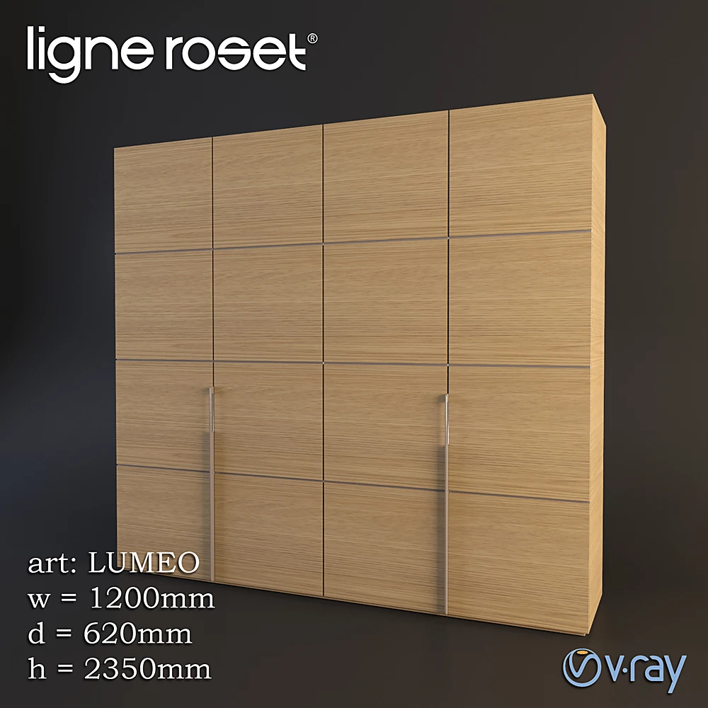 Wardrobe Lumeo by Ligne Roset