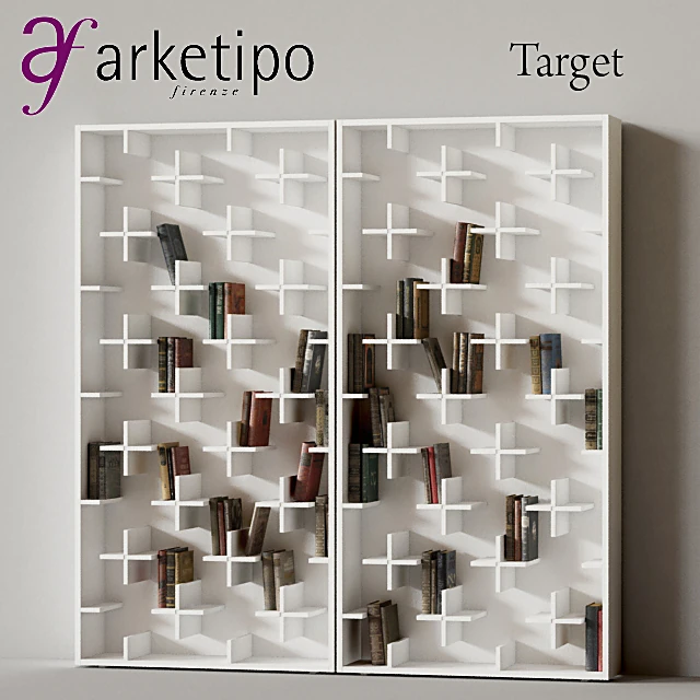 Bookcase Target by Arketipo