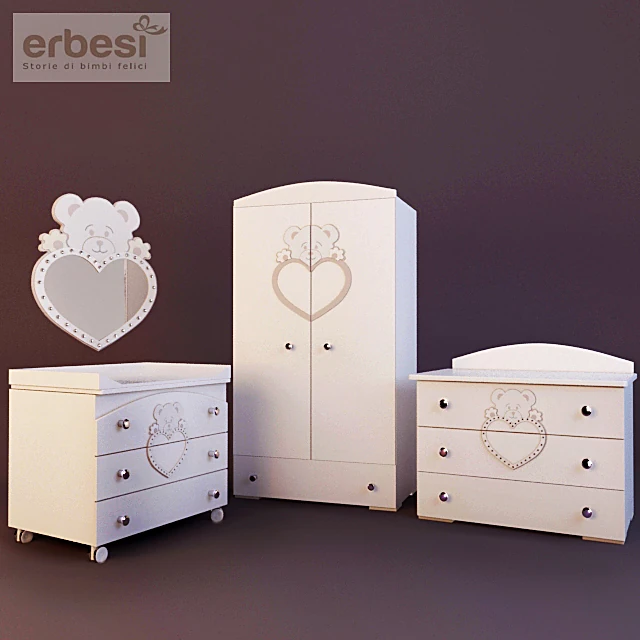 Children's Wardrobe Children's room by Erbesi