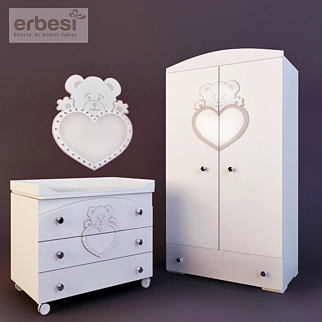 Children's Wardrobe Children's room by Erbesi (2)