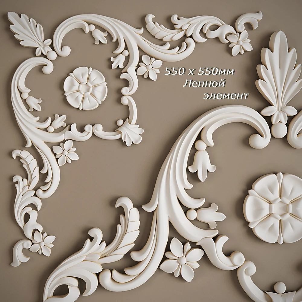 Decorative plaster 1