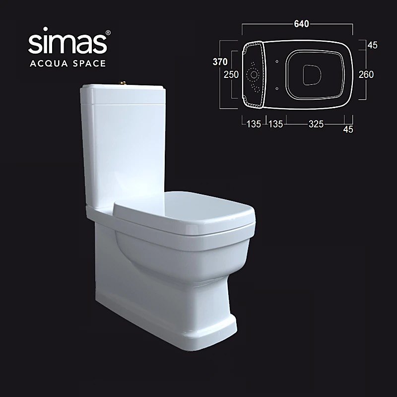 Toilet Evolution EVO07 by Simas