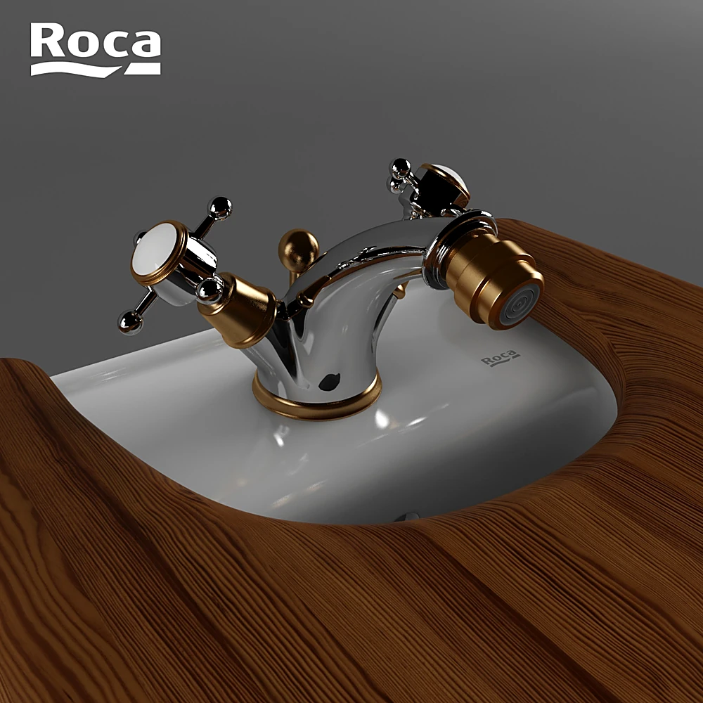 Toilet and Bidet Set America by Roca (3)