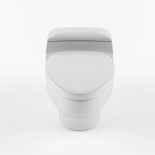 One-piece Toilet with Modern Ceramic Design (2)