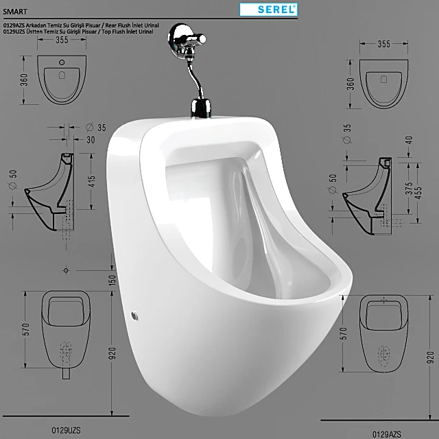 Urinal Smart by Serel