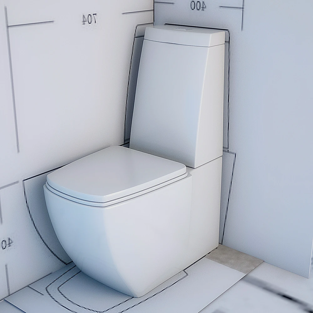 Toilet COUNTRY 3010125 by DEVIT