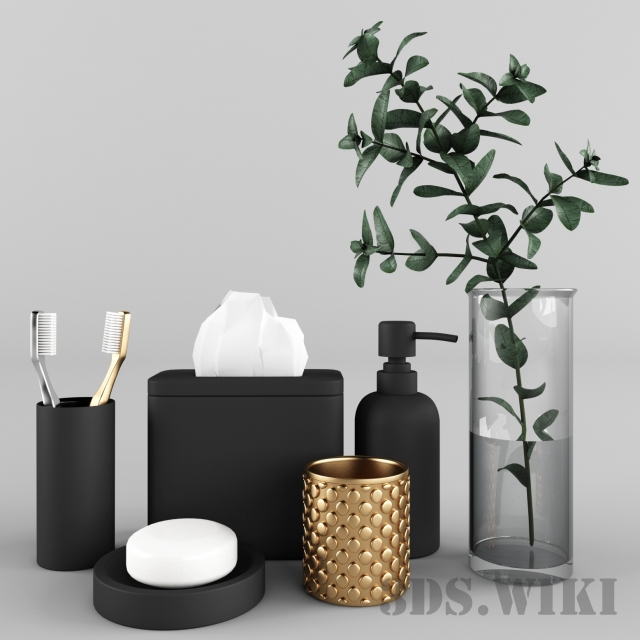 Decorative set / Bathroom accessories 1