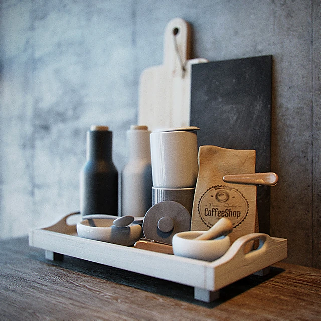 Decorative set / Tableware 1