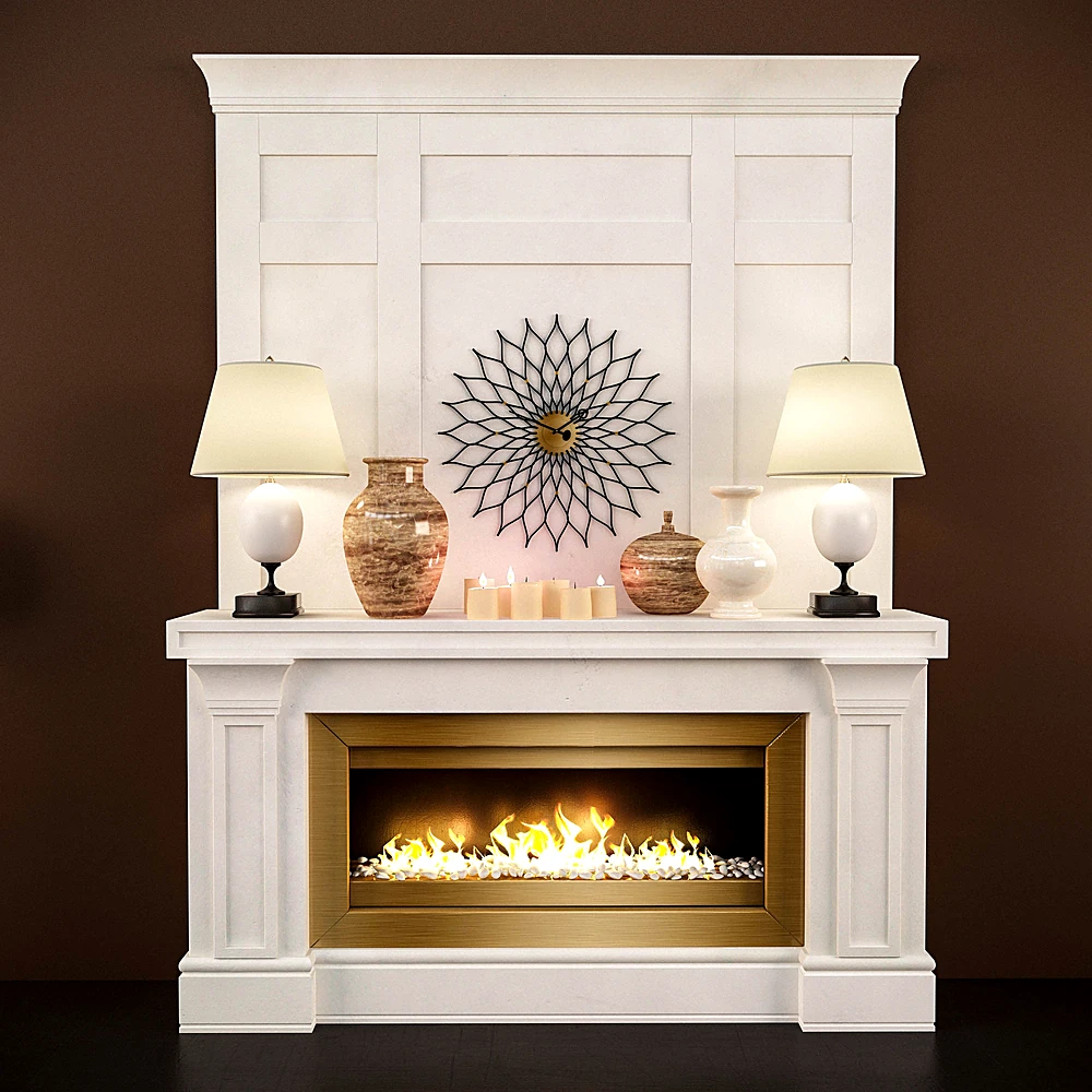 Decorative set / Fireplace 1