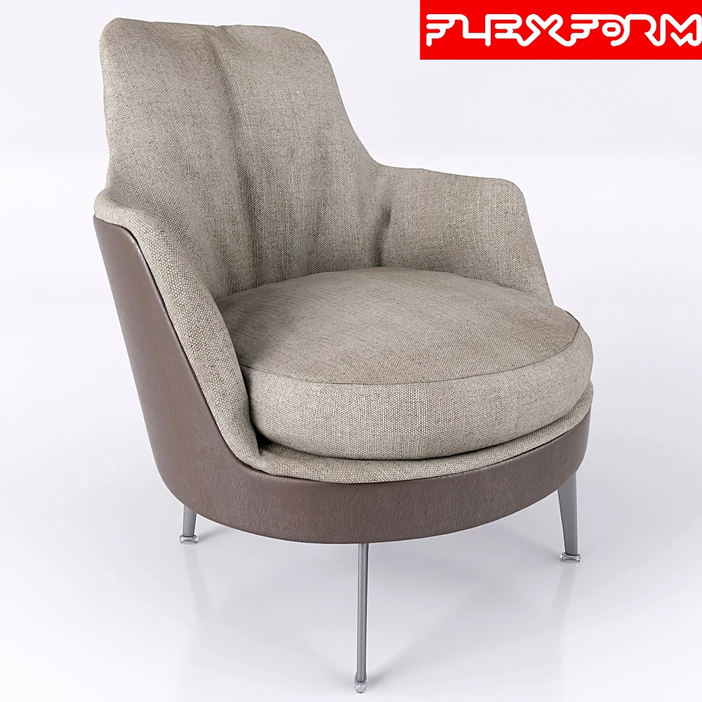 Armchair Guscio by Flexform (3)