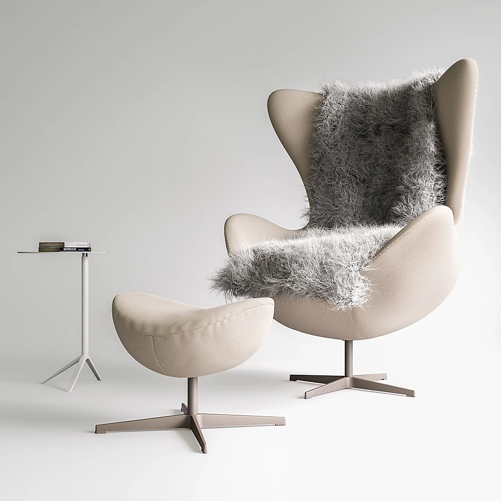 Armchair Egg Chair by Fritz Hansen