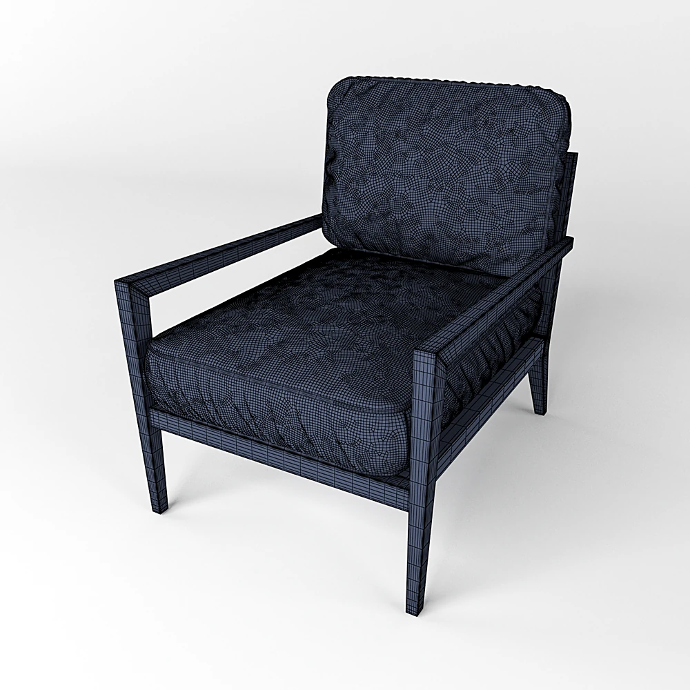 Modern Classic Leather Armchair (3)