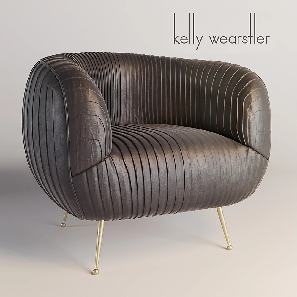 Armchair Souffle Chair by Kelly Wearstler