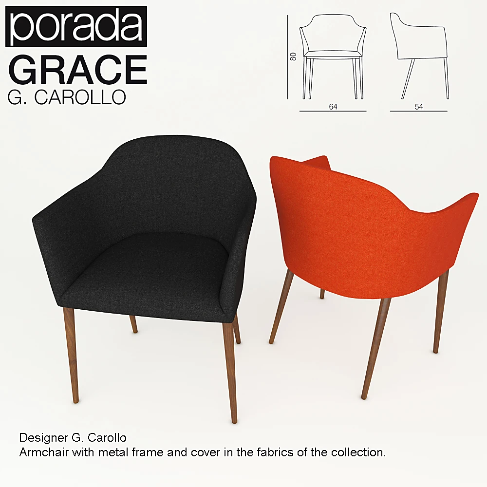 Armchair Grace by Porada