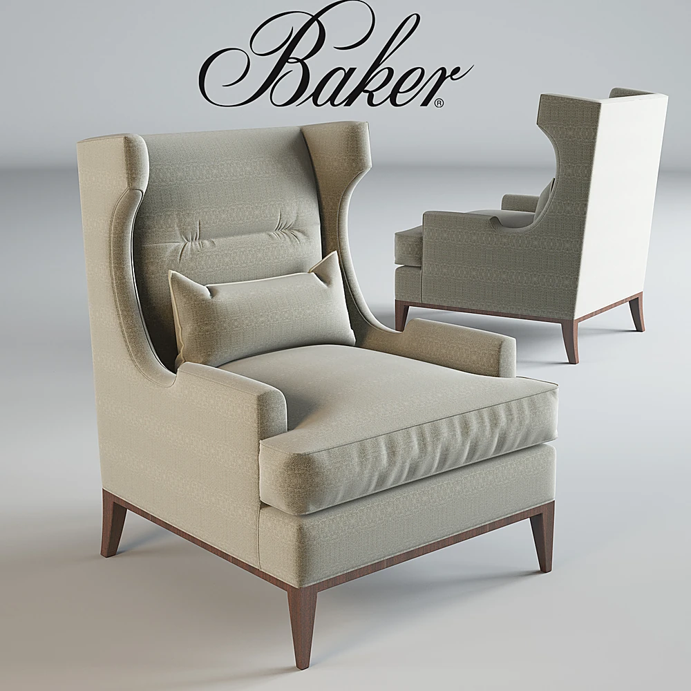 Wing Armchair Westminster Wing by Baker