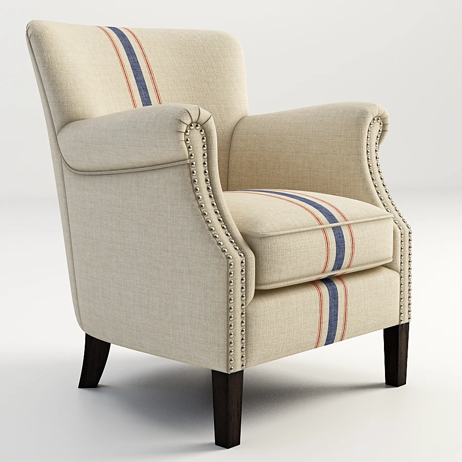 Armchair ROLAND 602.019-GP06 by GRAMERCY HOME