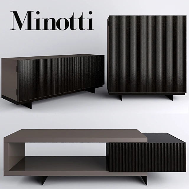 Storage Furniture Collection Aylon by Minotti (2)