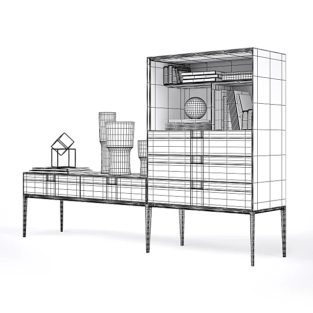Modulares Aufbewahrungselement ALCOR von B&B Italia (3)