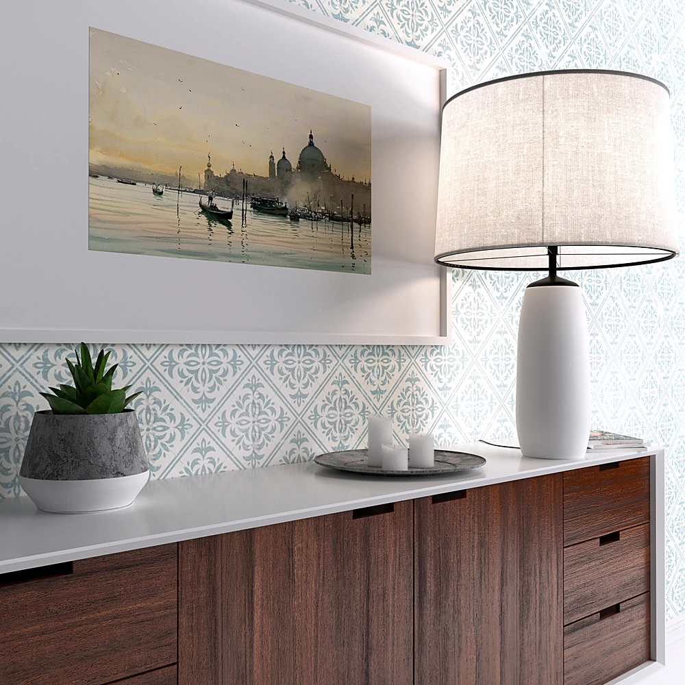 Mid-century Modern Wooden Sideboard (2)