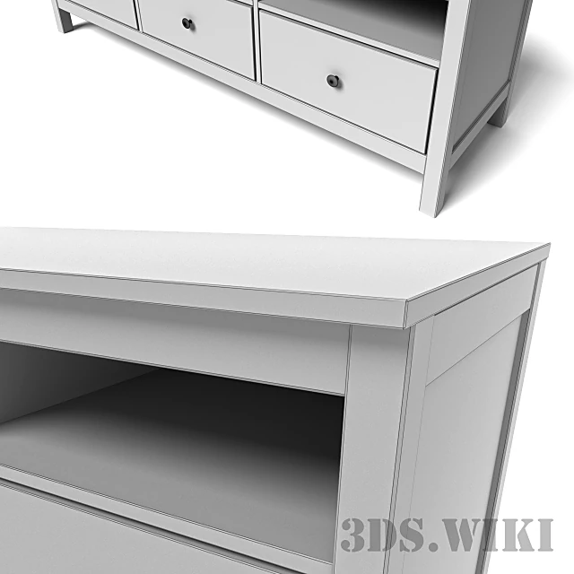 Mobile TV HEMNES di IKEA (2)