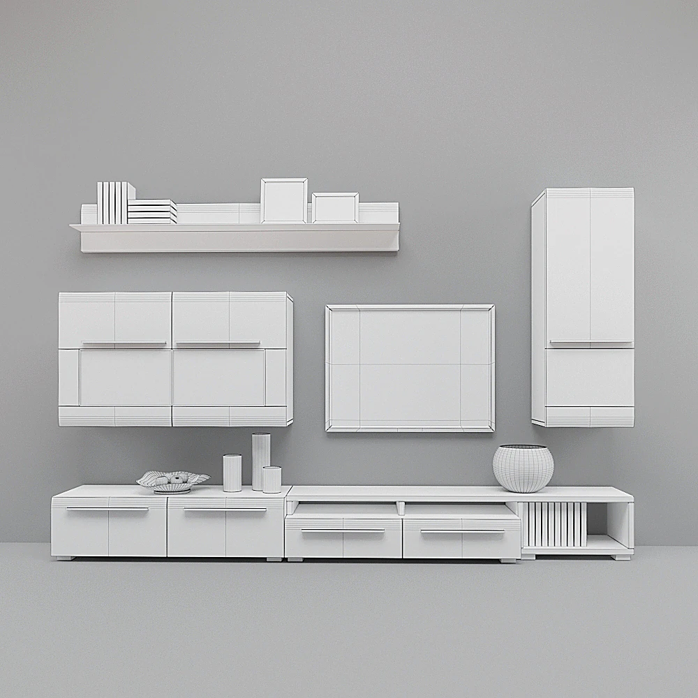 Sideboard & Chest of Drawer / Decorative set 3