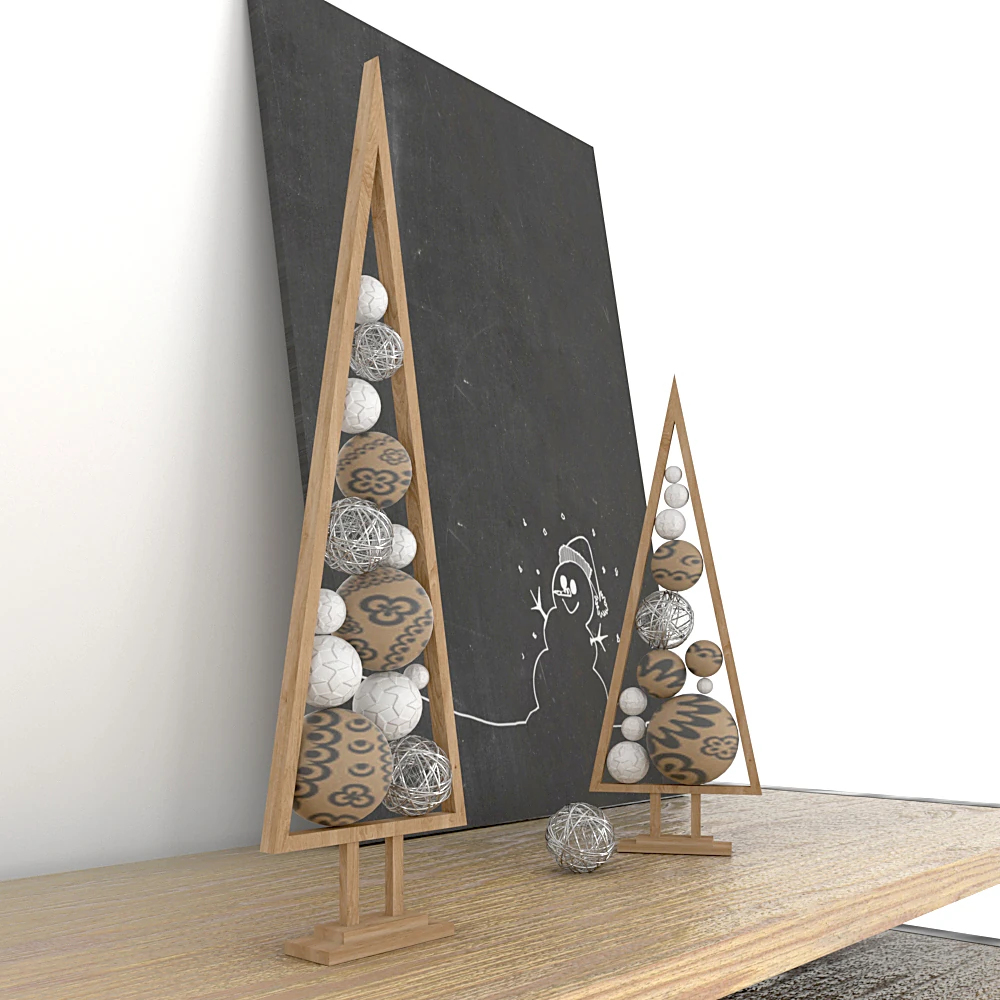 Wooden Storage Cabinet with Metal Frame (2)